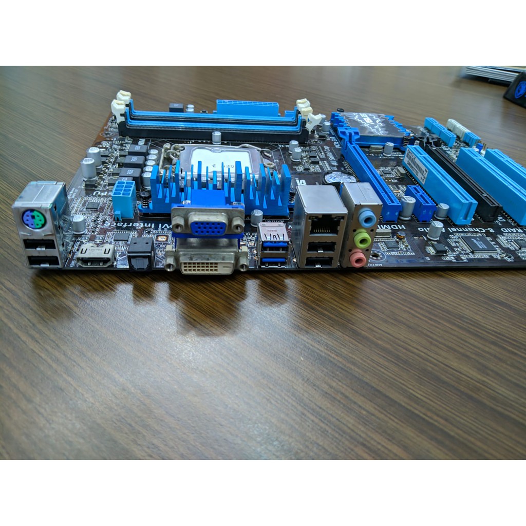 Mainboard Intel H77 Asus Soket 1155 4 Slot Ram Vga On Board