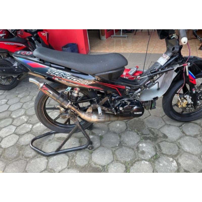 Knalpot Creampie Original Jogja FIZR FORCE1 Underbone 116CC  125CC Stainless Carbon Asli Original Ra