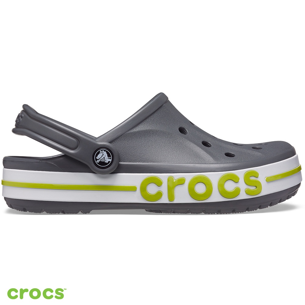 Sandal Crocs Baya Clog / Sandal Perawat / Sandal Unisex / Sandal Laki laki dan Perempuan / Sandal Tahan Air - Gray Green -  -205089-0GX