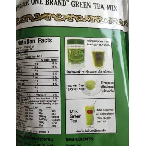 

Mmfem673- Paket Thai Tea Original & Green Tea Number One Chatramue Brand 957G