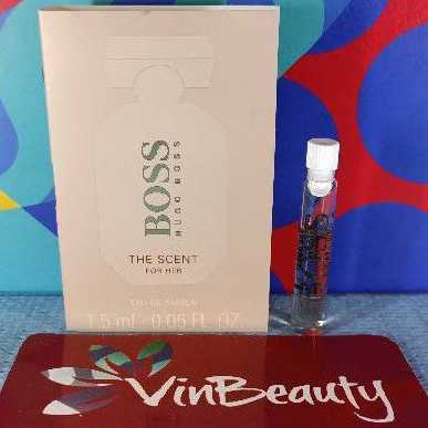 Vial Parfum OriginaL Hugo Boss The Scent For Her EDP 1.5 ml For Women Murah