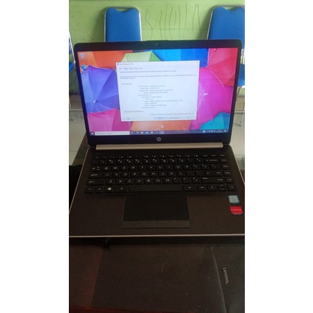 Laptop Hp 14s-cf00xx 14s CF intel Core i5 gen 8 dual vga SSD