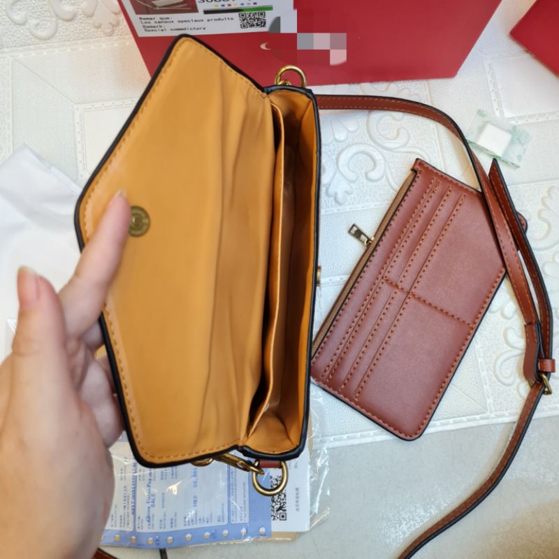 Tas coch pochette messenger / tas coapresbyopia premium free box uk 22x4x11 / tas coch wyn semi premium