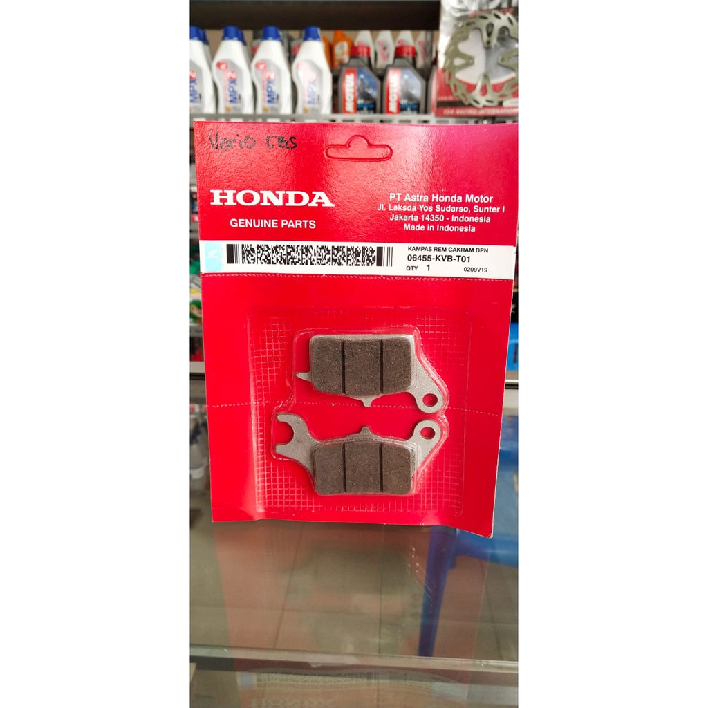 Kampas Rem Depan Beat, Vario, Scoopy