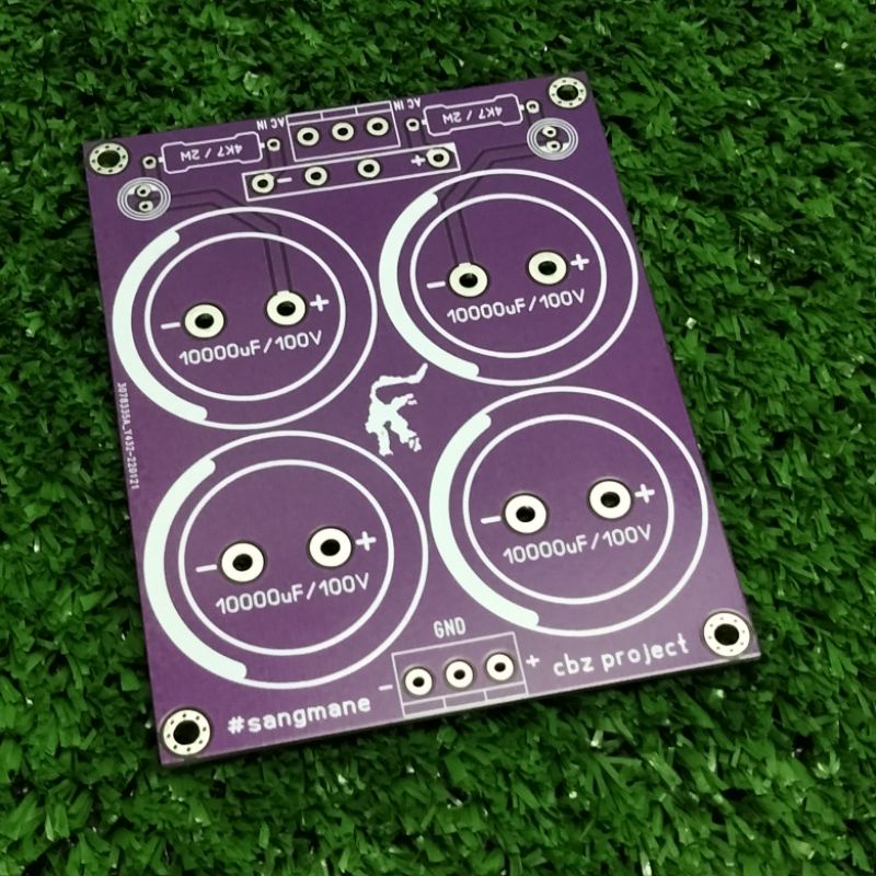 PCB PSU 4 ELCO DOUBLE LAYER