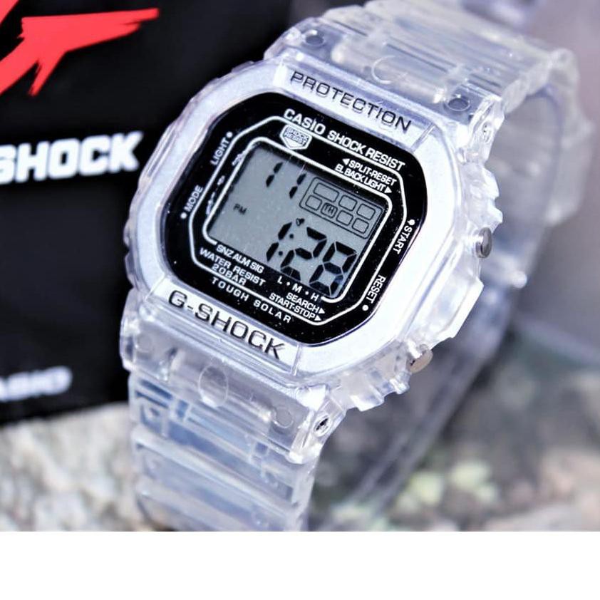 g shock transparan