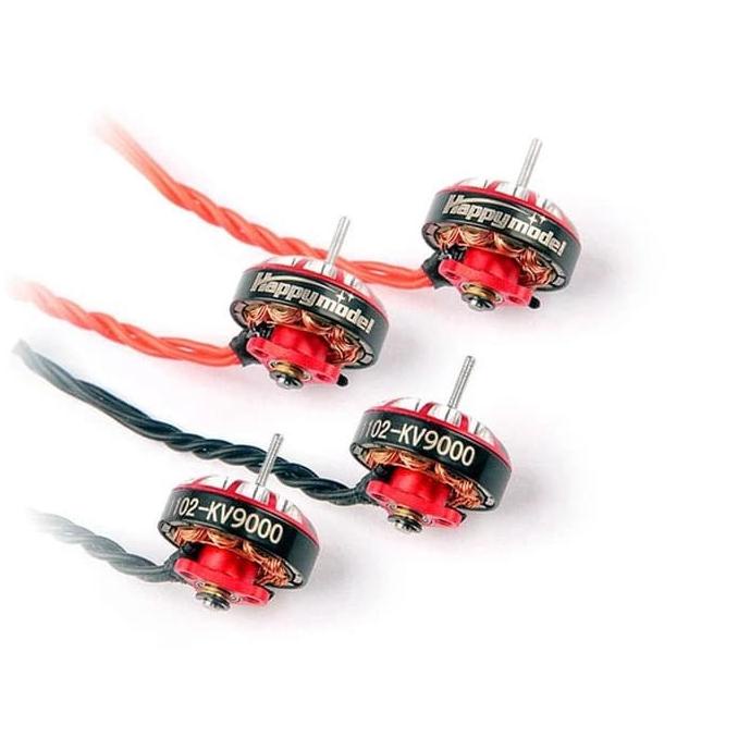 Happymodel EX 1102 KV9000 Brushless Motor Original (1 pcs) - Merah Lc