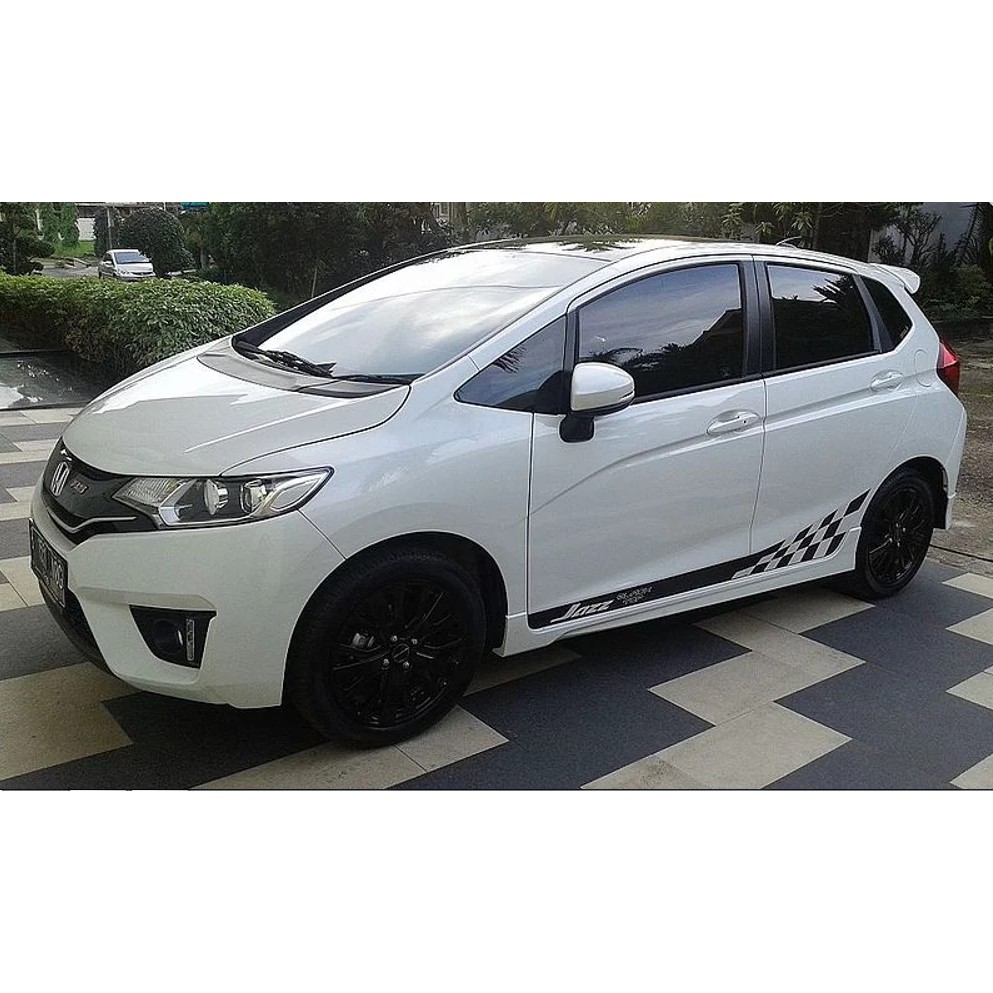 Stiker Mobil Jazz Yaris Swift Brio Etios Datsun Ayla Calya Avanza Ertiga Universal Custom Text