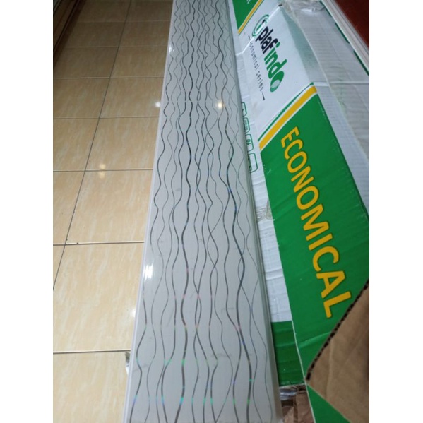 plafon pvc plafindo serat garis-garis
