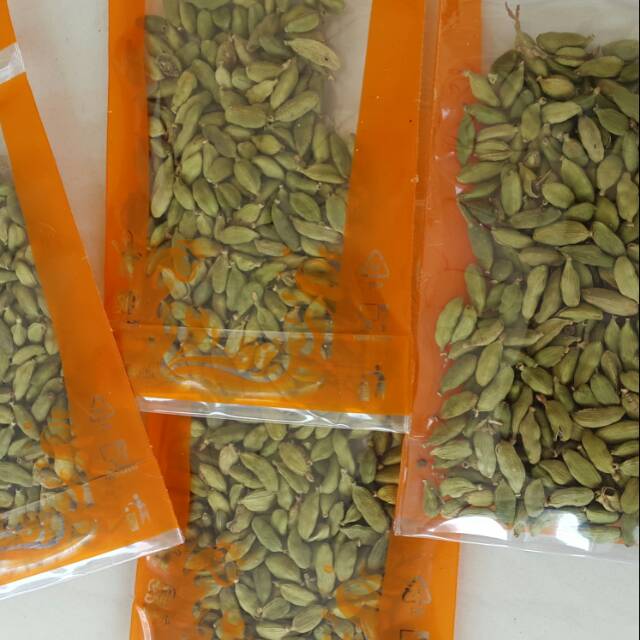 

KAPULAGA INDIA/ Premium Green Cardamom /Kapulaga Hijau 25 gr