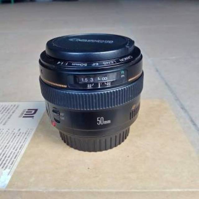 Lensa fix canon 50mm f1.4