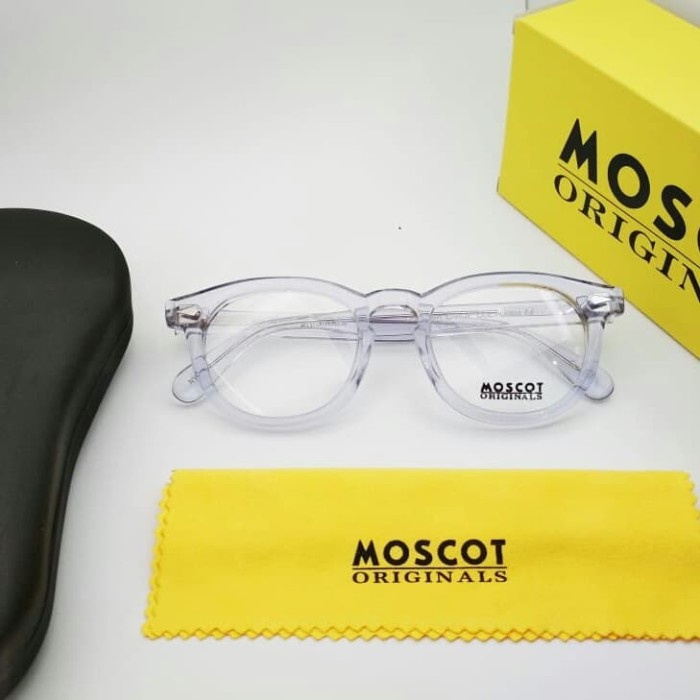 KACAMATA FRAME MOSCOT LEMTOSH CLEAR PREMIUM - Putih