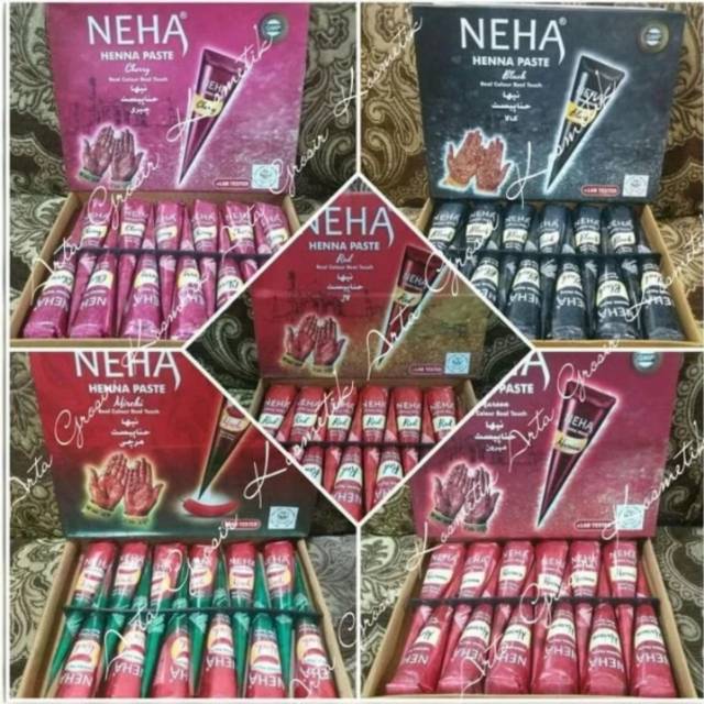 HENNA NEHA CONE BPOM Tatoo India Harga Per Pcs