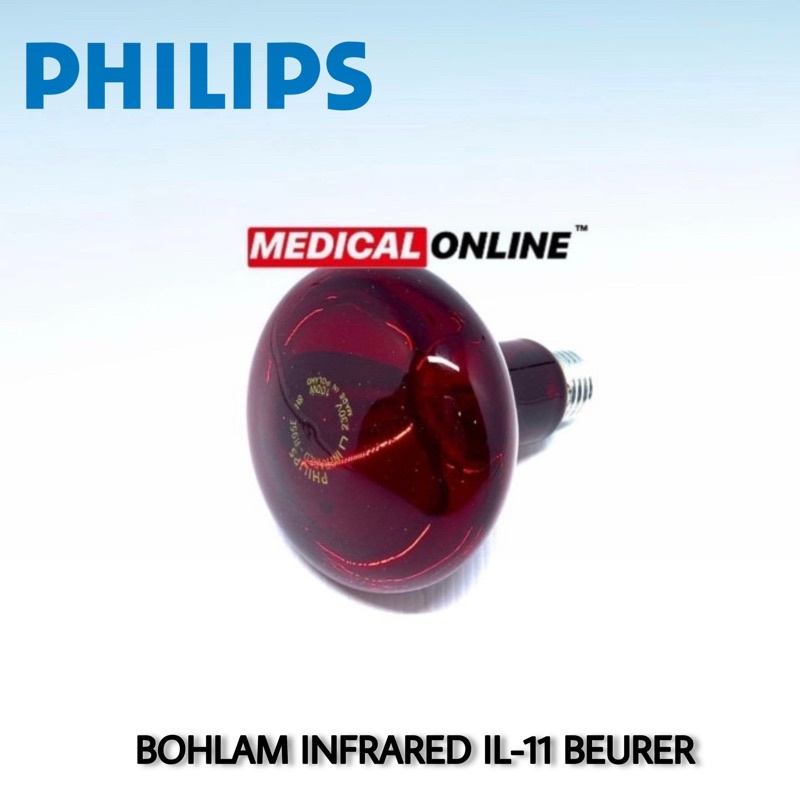 BOHLAM PHILIPS LAMPU TERAPI INFRARED IL-11 IL11 BEURER MEDICAL ONLINE MEDICALONLINE