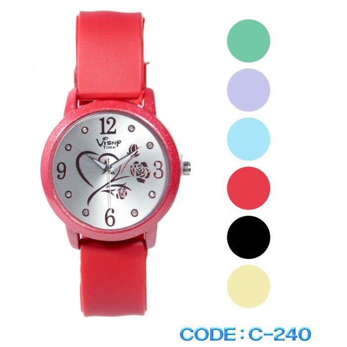 NEW Jam Tangan Wanita Mewah Analog Fashionable C-240