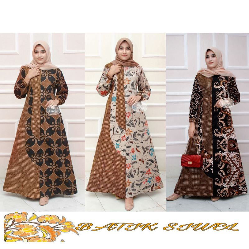 Gamis Batik Modern, Ori GAMIS BATIK 007