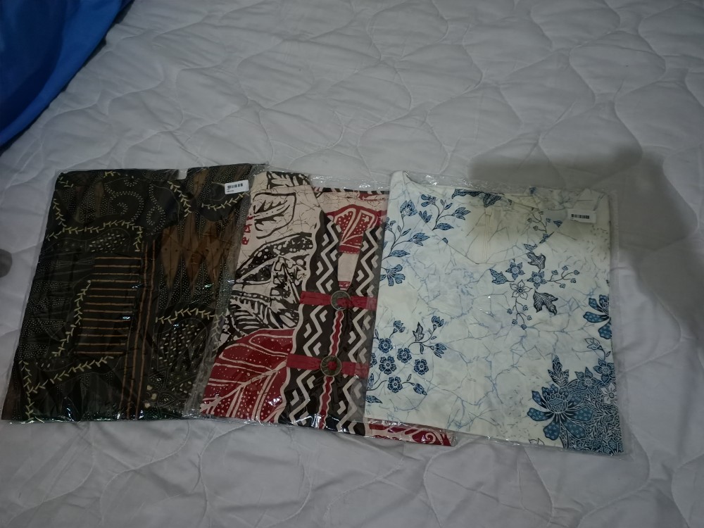 Fiorecloth - Atasan Baju Batik Wanita Lengan Panjang 405 432 434 423 424 440