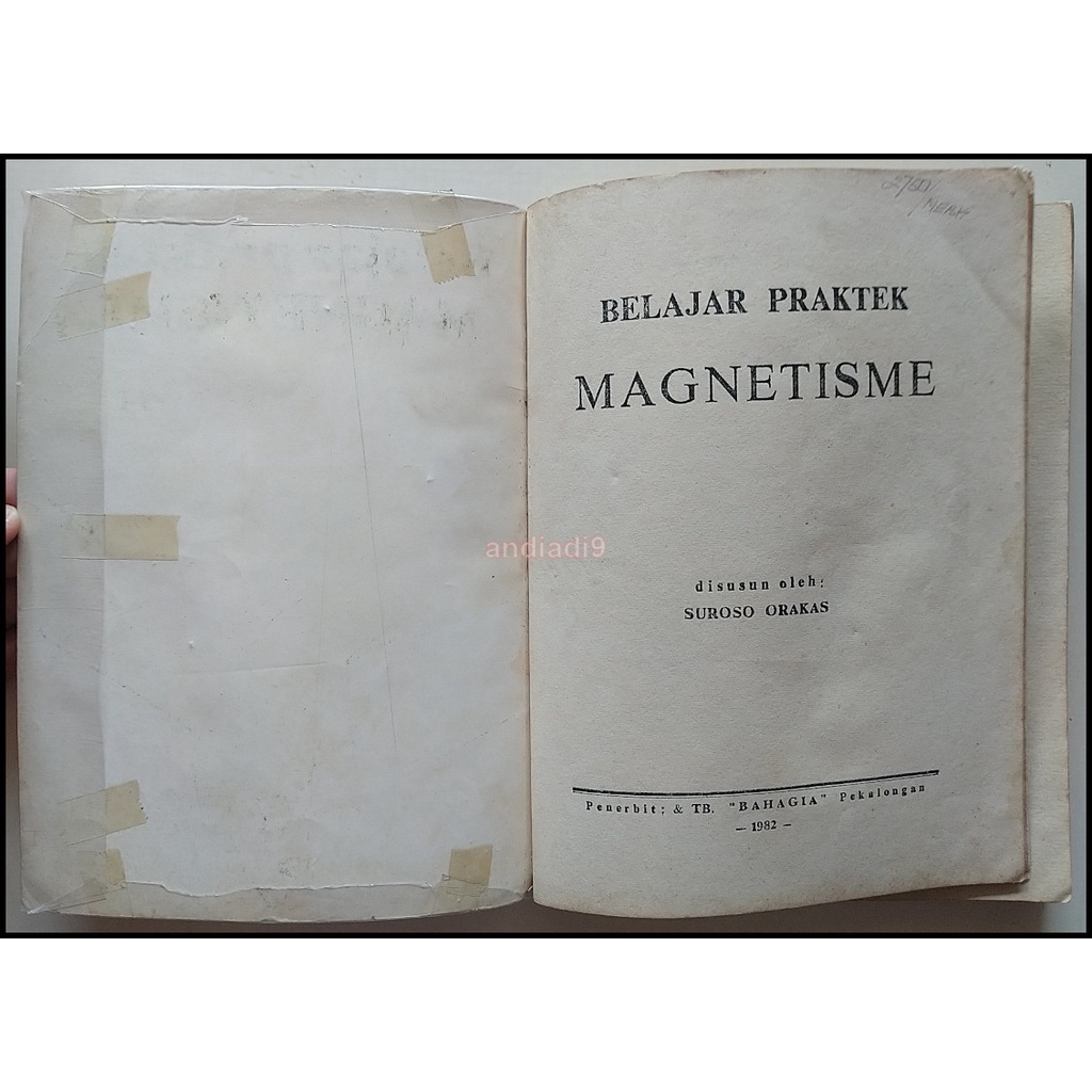 BELAJAR PRAKTEK MAGNETISME 1982 SUROSO ORAKAS