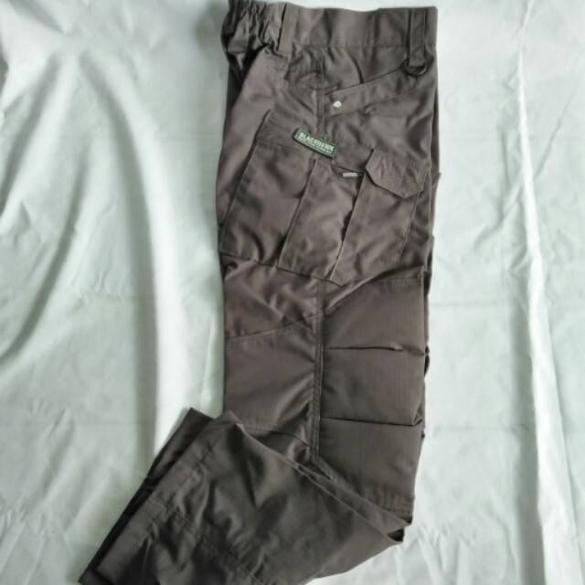 Celana helicon/blackhawk panjang dark grey ripstop cotton tornado