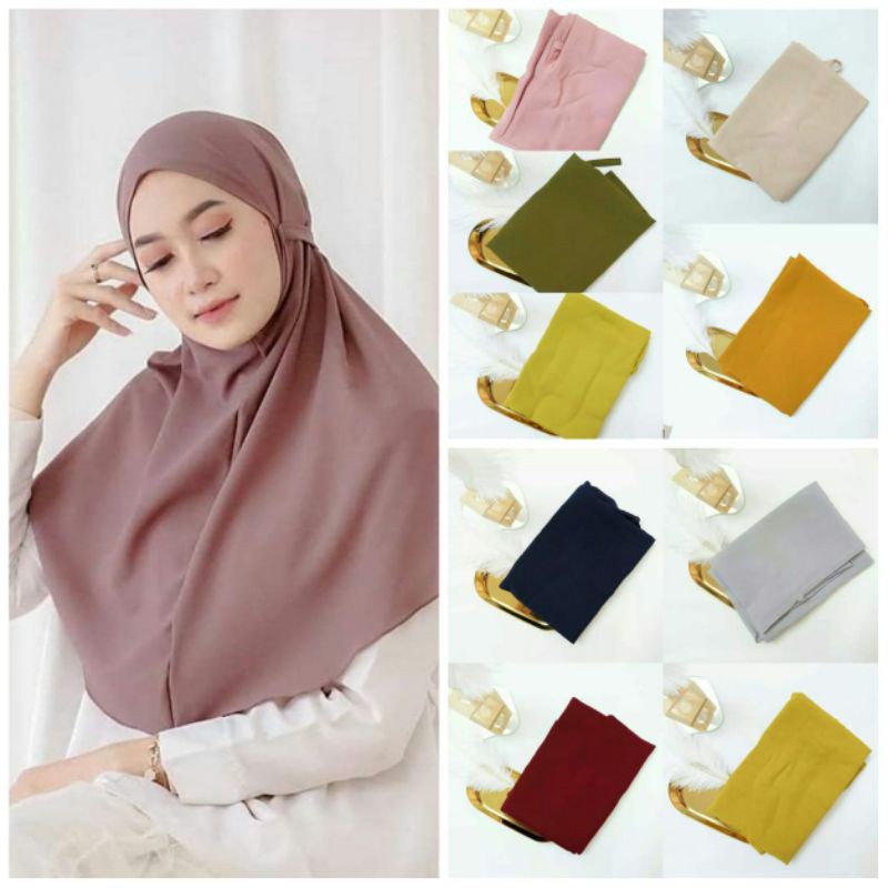 Jilbab Bergo Maryam Pendek