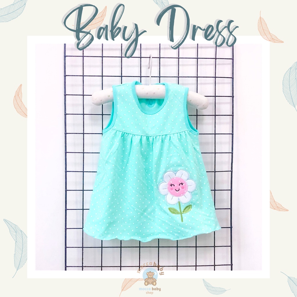 MBSS - Dress DEAR SUNNY Bayi Perempuan / Baju Bayi Cewek / Pakaian Bayi Perempuan Lucu / DS12