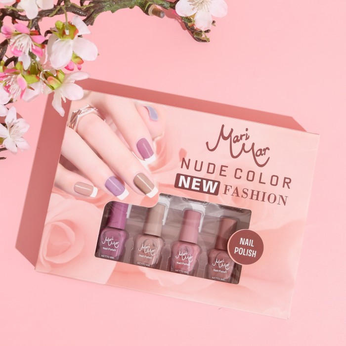 ★ BB ★ MARIMAR Nude Color Kutek Nail Polish