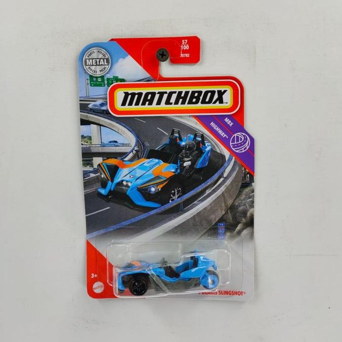 ,,,,,,,] MATCHBOX POLARIS SLINGSHOT BIRU