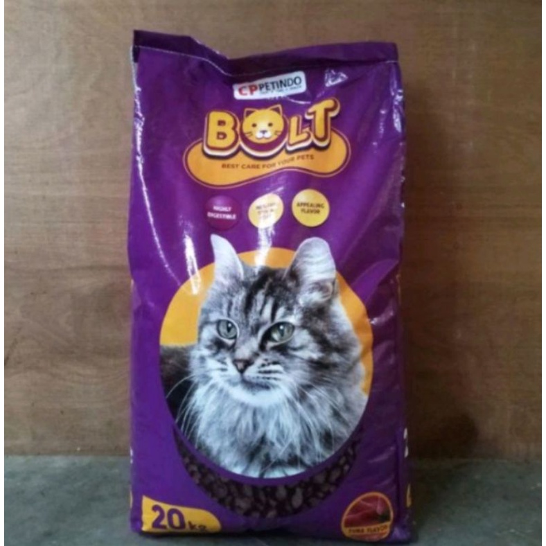 BOLT 20 KG - Makanan Kucing Kering