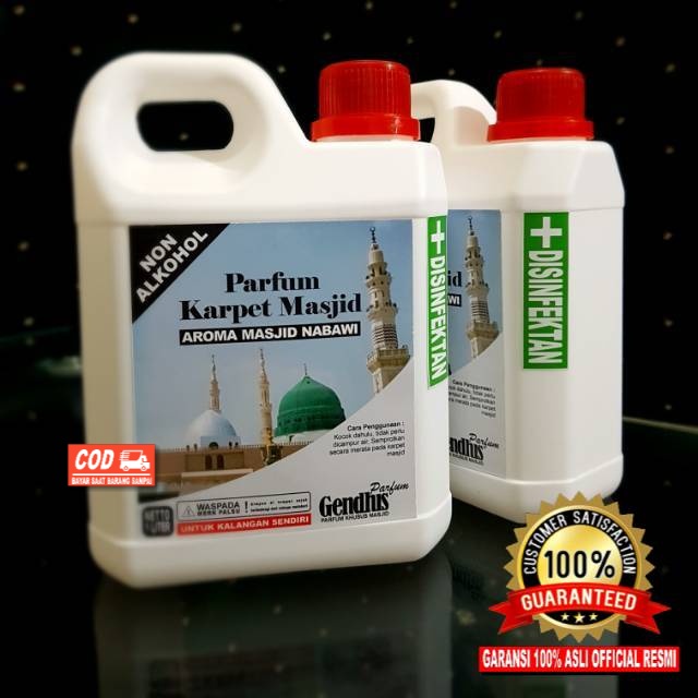 Parfum Karpet Masjid Plus Disinfektan Aroma Nabawi Gendhis Parfum