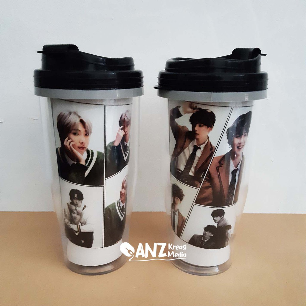 Tumbler BTS Map Of The Soul 7 Ver 4 - Merchandise Botol Minum KPOP Murah