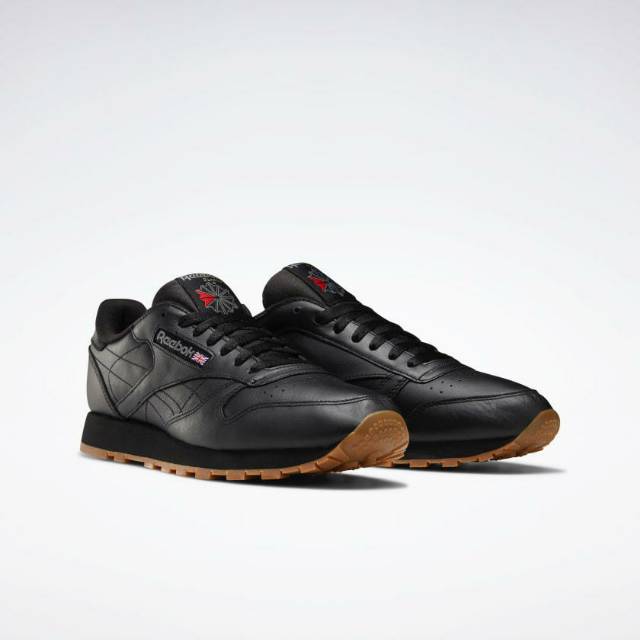 Reebok Classic Leather Black Gum