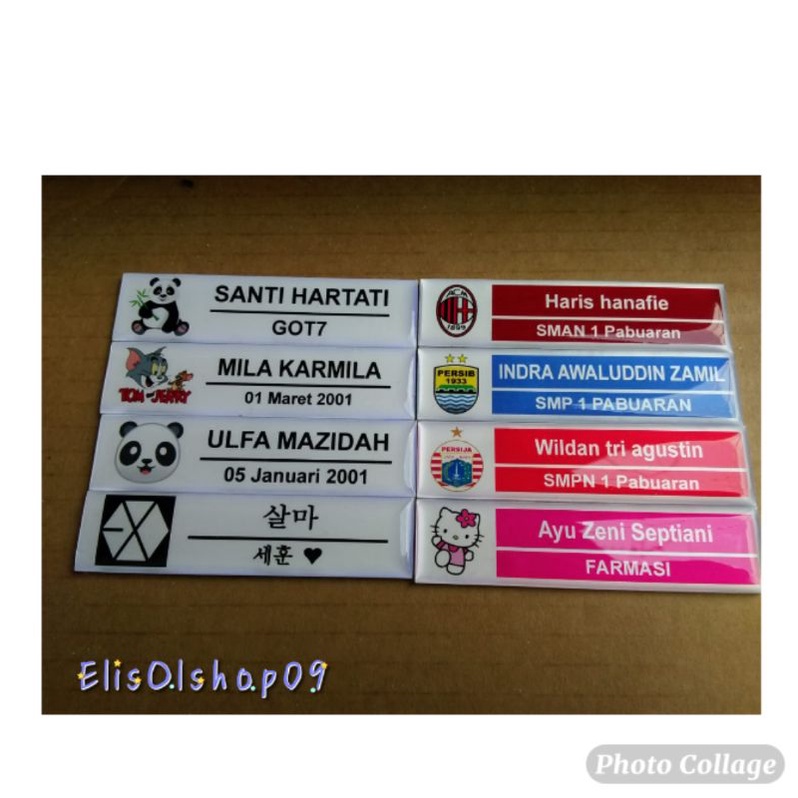

PAPAN NAMA AKRILIK PENITIK/NAME TAG PENITIK/PAPAN DADA NAMA/PIN