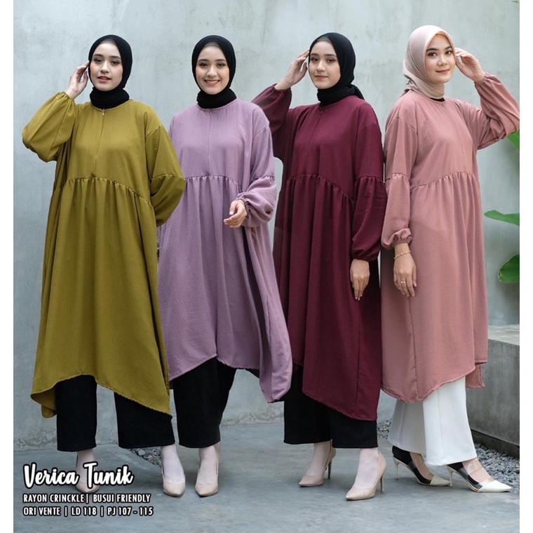 NEW on JUNE ‼️Tunik polos keren kekinian (VERICA)
