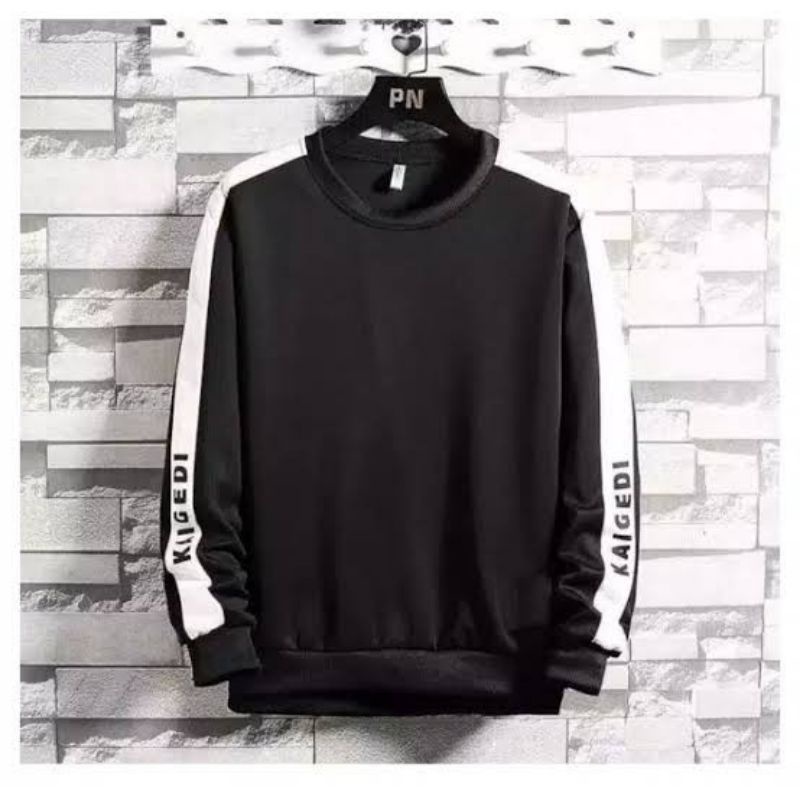 APPAREL PRIA Jaket Crewneck O-NECK Basic Terbaru Yang Lagi Trend Sekarang 2023