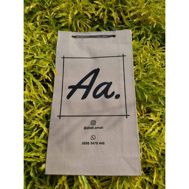 

Paperbag/sablon paperbag P:14,L:5,T:26