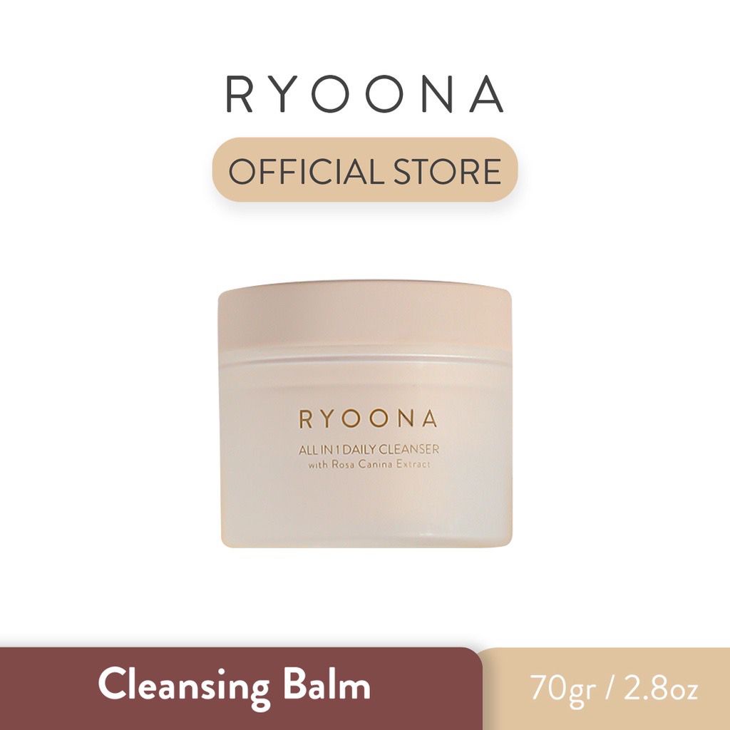 Ryoona All in 1 Daily Cleanser Pembersih Makeup Perawatan Kosmetik Cleansing Balm Remover BPOM