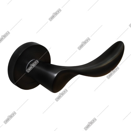 DEKKSON - GAGANG PINTU HITAM/LEVER HANDLE ROSES DEKKSON LHR 2095 MATT BLACK