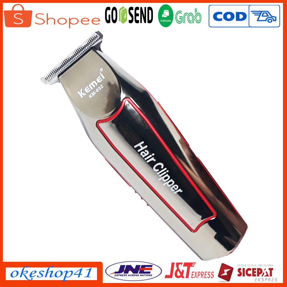 Kemei KM-032 Mesin Cukur Rambut Kumis Jenggot Cordless