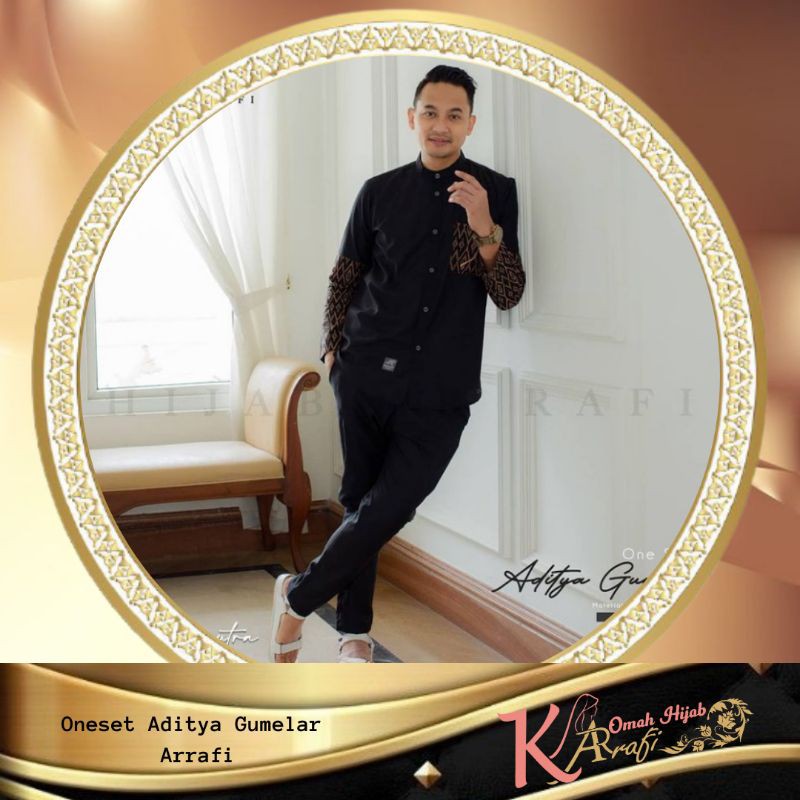 Baju Kemeja Koko Kurta Dewasa Terbaru2021 Oneset Aditya Gumelar Arrafi Cardinal Rabban Arya Saloka