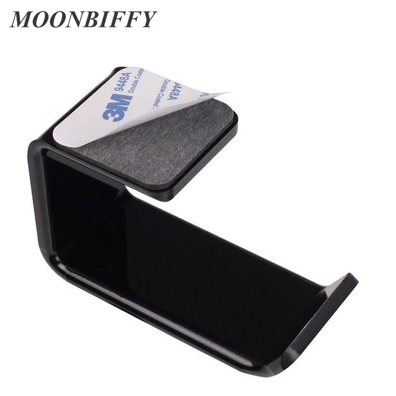 MOONBIFFY Hanger Bracket Gantungan Headphone Earphone - C097 - Black