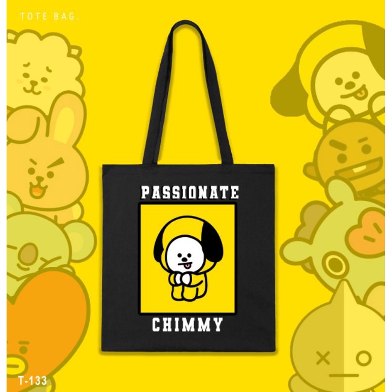 TOTE BAG PASSIONATE BT21