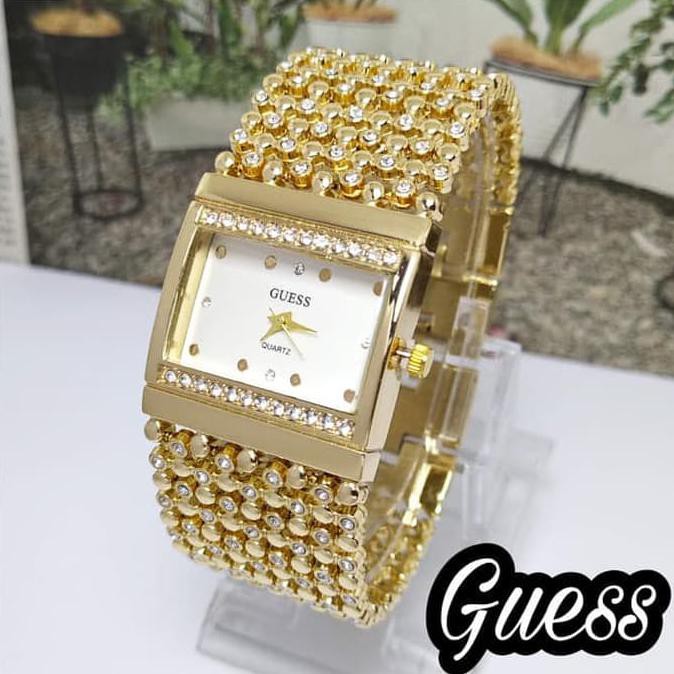 PUSAT GROSIR JAM TANGAN WANITA / JAM TANGAN GUESS MERICA PERMATA 2217E