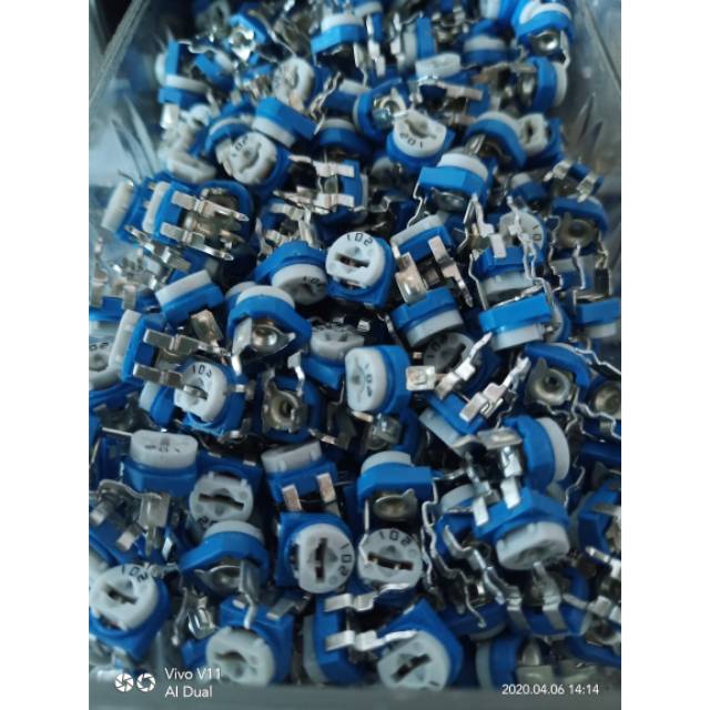 Trimpot 102 VR 102 Variabel 102 Potensiometer Potensio 102