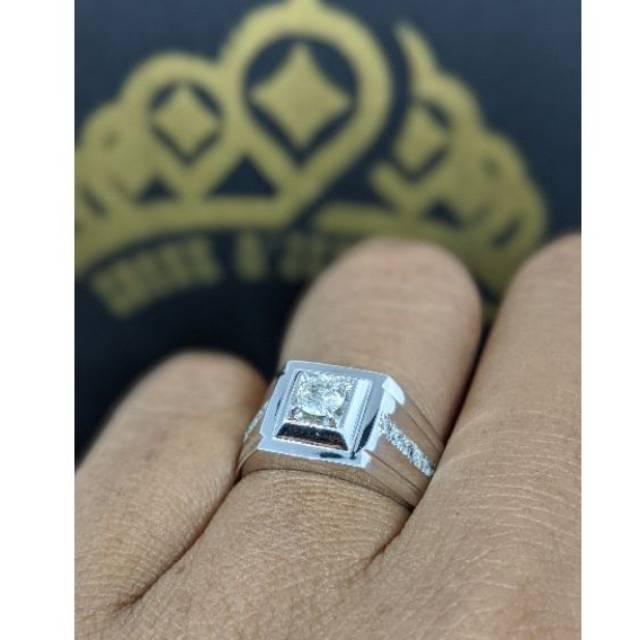CINCIN PERAK BERLIAN PRIA - COWOK