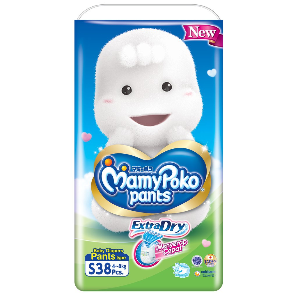 MAMYPOKO PANTS EXTRA DRY EKSTRA KERING S38