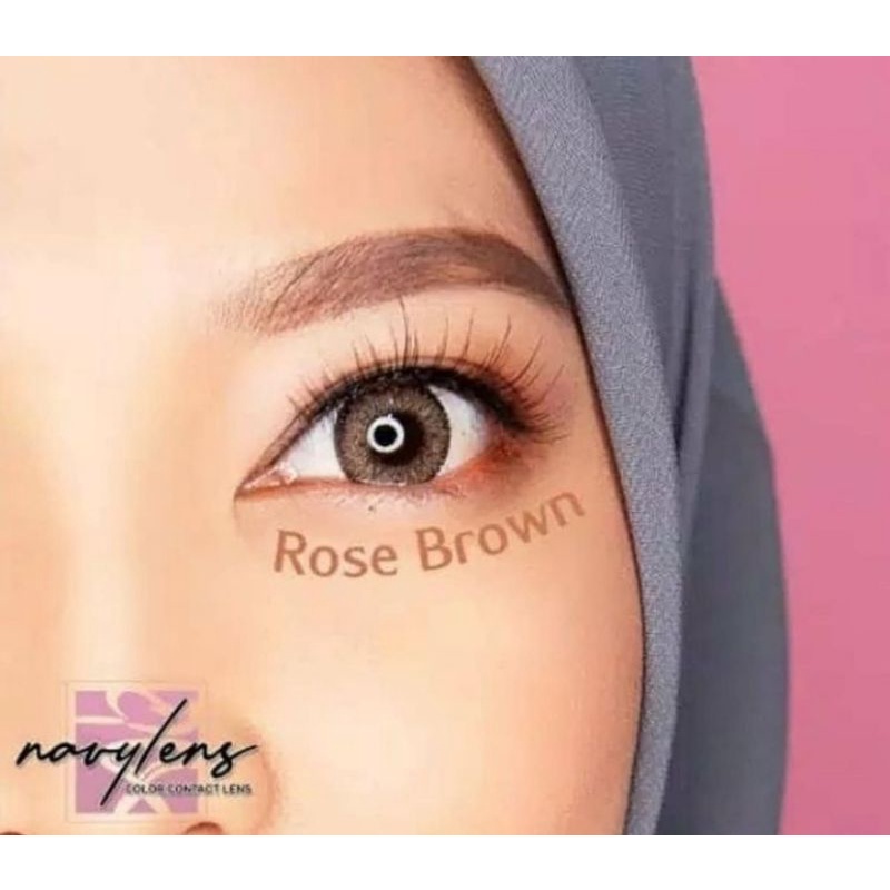 Softlens Navy Roze