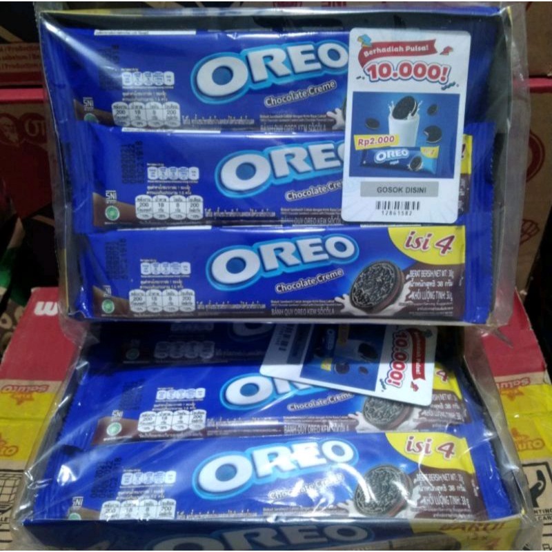 Oreo Biskuit 38 gram isi 12 pcs