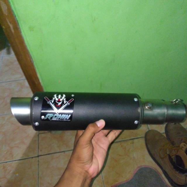 Knalpot ronin 3 suara old cb 150 cc bekas