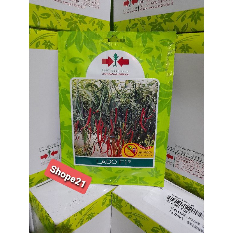 Benih Cabe Keriting Lado f1 isi 150 biji