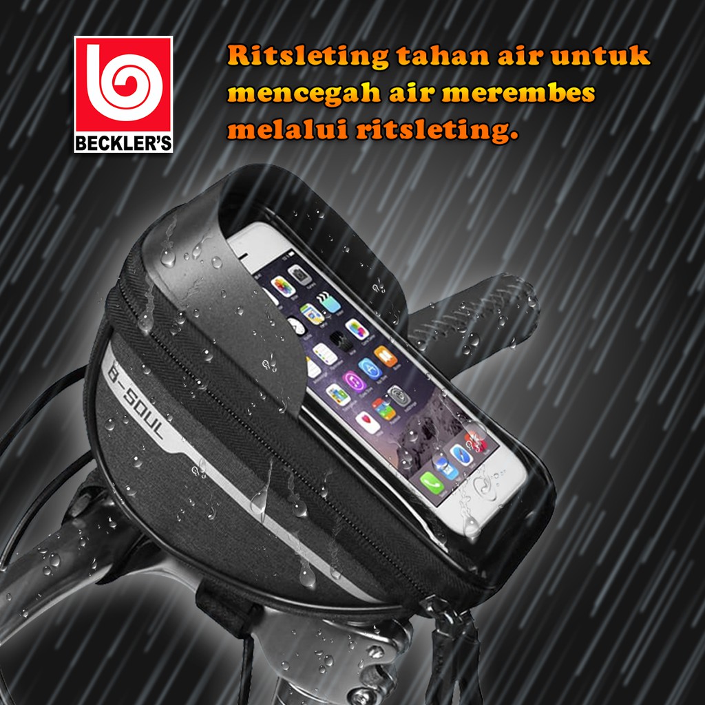 TAS SEPEDA TAS SEPEDA MOTOR WATERPROOF HANDPHONE LAYAR SENTUH